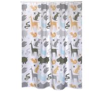 MSV "Premium Noe Tenda da Doccia in Poliestere, Multicolore, 180 x 200 cm