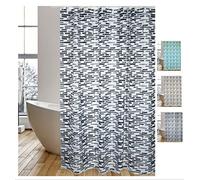 MSV "Premiumloft Tenda da Doccia in Poliestere, Multicolore, 180 x 200 cm