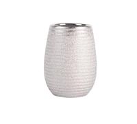 MSV Presa Decorativa per Bagno, Argento, 10 x 8,5 x 8,5