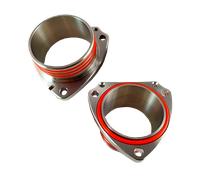 MSV Racing '85-' 01 Honda CR500 " Horsepower Scarico Collettore IN Billet 304 Ss
