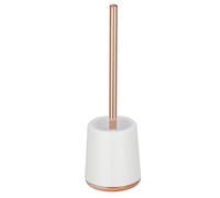 Scopino per WC MSV con Supporto, PS e PP Color Rame, Lena White