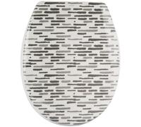 MSV Sedile WC, Grigio, 45.5 x 37 x 5 cm, 43 Pezzi