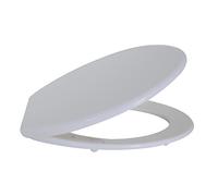 MSV Sedile WC in Polipropilene, Bianco, 46 x 37 x 1 cm