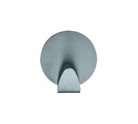 MSV Set 2 Ganci Adesivi da Muro in Acciaio Inox