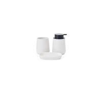 MSV Set 3 Accessori Bagno Matea Trasparente