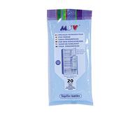 MSV Set Paquete De Toallitas para Limpieza De Nevera 20 Uds. Blanco