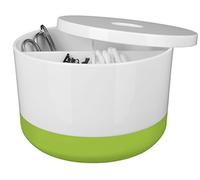 MSV Spirella, Scatola portaoggetti Multiuso, Design Moderno e Pratico, Ideale per organizzare i Tuoi Accessori, Misura 1017583, Verde Kiwi