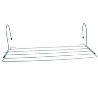 MSV Stendibiancheria per Radiatore 2,5M Acciaio Bianco