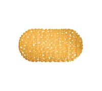 MSV Tappetino antiscivolo per vasca da bagno, in PVC, 39 x 99 cm, colore: Safran