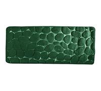 MSV Tappetino da Bagno Antiscivolo 40 x 60 cm - Verde Scuro