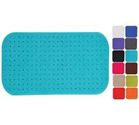 MSV Tappetino da Bagno Gomma Antiscivolo Class 36x65cm Azzurro Cielo