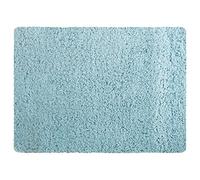 MSV - Tappetino da bagno in microfibra - 40 x 60 cm - Blu pastello - Comfort accogliente - Assorbimento rapido - Ideale per il bagno - Facile da pulire - Asciugatura rapida