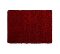 MSV - Tappetino da bagno in microfibra - 50 x 70 cm - Terracotta - Comfort accogliente - Assorbimento rapido - Ideale per il bagno - Facile da pulire - Asciugatura rapida