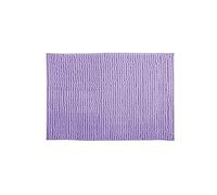 MSV Tappetino da bagno in microfibra ciniglia 40x60 cm Lavanda