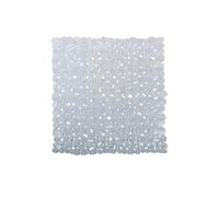MSV 140.176 Pebble Bath Mat Lattice Acrilico Trasparente 54 x 54 x 0,1 cm