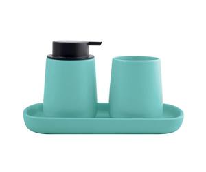 MSV - Vassoio in Ceramica - MAONIE Lavanda Opaca - Elegante e Pratico - Multiuso per Gioielli e Cosmetici - Design Decorativo - 20 x 12 cm - Facile da Pulire