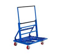 MSW Carrello porta pannelli Fino a 600 kg Carrello porta pannelli Carrello multifunzione Carrello portapannelli Carrello trasporto merci
