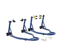 MSW Cavalletto per Moto Ruota Anteriore E Posteriore Inserimento A Forchetta MSW-MS-14 (2 Pezzi)