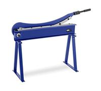 MSW Cesoia a Ghigliottina Manuale con Supporto Cesoia a Leva per Lamiera MSW-HS800 (Acciaio, Acciaio T10, 800 mm, 1,5 mm)