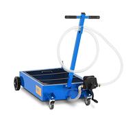 MSW Contenitore per l'olio mobile - 55 L - Pompa a mano MSW-WOT-50