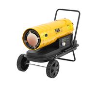 MSW Generatore di aria calda a gasolio con ruote - 20 kW - 18 l MSW-DH-POWER20000