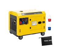 MSW Gruppo elettrogeno diesel - 7220 / 8500 W - 30 L - 230/400 V - Mobile - AVR - Euro 5 MSW-AVR 8500S MAX EURO5