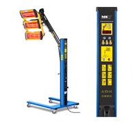 MSW Lampada infrarossi per carrozzeria - 3300 W - 3 pannelli IR-DRYER3000.2