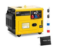 MSW MSW-AVR 7500S EURO5 Gruppo elettrogeno diesel - 7500 W - 16 L - 230/400 V - Mobile - AVR - Euro 5