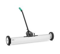 MSW MSW-MAG90 - Scopa magnetica, 73-100 cm, manico telescopico, 90 cm, in ferrite, raccoglitore di trucioli magnetici, scopa magnetica