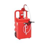 MSW MSW-PFT-120-M Serbatoio per carburante portatile - Con rubinetto erogatore e ruote - 120 l
