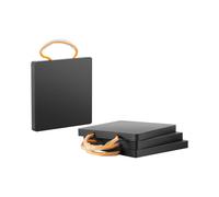 MSW Piastra di appoggio - 30 x 30 x 3 cm - Capacità di carico fino a 7.000 kg - 4 pezzi MSW-CP-300-7H