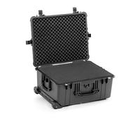 MSW-PPBOX-0C - Trolley portautensili impermeabile, antipolvere, 62,5 x 50 x 30,5 cm, manico telescopico, 2 linguette di chiusura, valigetta con ruote, cassetta degli attrezzi mobile