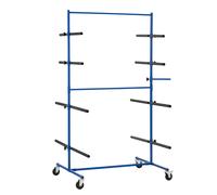 MSW Rastrelliera per verniciatura - 8 supporti - 160 kg MSW-BPS1