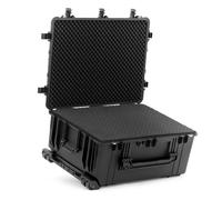 MSW Seconda Mano Valigetta attrezzi con ruote - Impermeabile - 79 x 59,5 x 36,5 cm - Manico telescopico MSW-PPBOX-0B