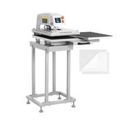 MSW Termopressa pneumatica Doppia 40 x 60 cm Con base Termopressa per cappellini Pressa a caldo per magliette Termopressa pneumatica