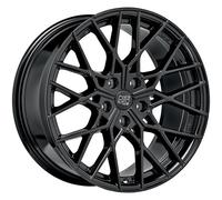 Cerchio in Lega MSW 74 in 8x19 ET45 Foratura 5x120 Colore Gloss Black