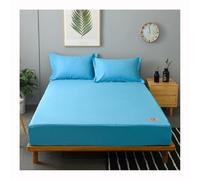 Mswborml Cotone Coprimaterasso per Futon con Cerniera, Giapponese Fodera per Futon, Rrotolabile Coprimaterasso per Futon Traspirante Copertura Materasso Singolo Matrimoniale,F,150x200cm/59x79in