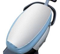 Mswborml Impermeabile Copri Sella Scooter Antisole, AntiGraffio Coprisella Moto per Sole, Universale Copertura Sella Moto Antiscivolo, Antipioggia Protezione per Sella per Moto,A,62~67cm/24~26in