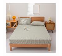 Mswborml Piccola Griglia Coprimaterasso per Materasso Futon, Antiscivolo Coprimaterasso con Cerniera Singolo Matrimoniale, Morbido Materasso Tatami per Materasso, Lavabile,E,150x200cm/59x79in