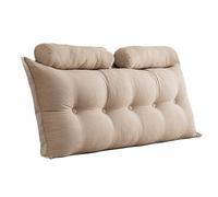 Mswborml Rettangolare Cuscini per Divano Letto Schienale con La Testa Che Rotola, Confortevole Cuscino da Lettura per Letto e Divano Imbottito Schienale Cuscino per Testiera,F,100x50x20cm/39x20x8in