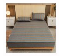 Mswborml Stampato Coprimaterasso da Terra Futon Senza Materasso, Impermeabile Copertura Materasso Fodera in Cotone per Materasso Tradizionale Futon, Copertura Protettiva Tatami,C,150x200cm/59x79in