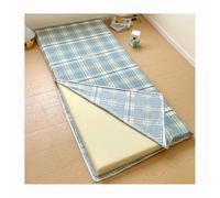 Mswborml Stampato Fodera Materasso Cerniera, Antiscivolo Coprimaterasso per Pavimento Futon Cotone Copertura Morbida per Materasso Futon Fodera Materasso Futon Lavabile,B,100x200cm/39x79in
