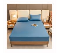 Mswborml Tinta Unita Copertura Futon Impermeabile con Cerniera, Tradizionale Fodera Materasso Giapponese da Pavimento, Morbido Copertura Protettiva con Cerniera, Lavabile,C,120x200cm/47x79in