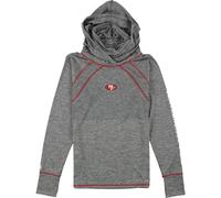 MSX Donna San Fransisco 49ers T-Shirt,Grigio,Piccolo