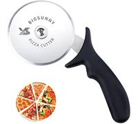 MSY BIGSUNNY Rotella Tagliapizza taglia pizza tagliapasta, Lama affilata in acciaio INOX 10cm