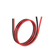 MSZLZTD Cavo in silicone rosso e nero per porte EcoFlow Delta 2/2 Max, Delta 3/3 Plus Series e Wave 3