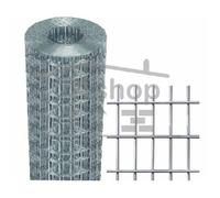 MT 100 Rete Recinzione Elettrosaldata Zincata a Caldo h 100 CM Maglia Cm 5,0x7,5