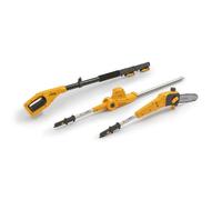 MT 100e Multi-tool a Batteria e Tagliasiepi Telescopico | Per siepi alte e potatura in ambienti difficili. Albero telescopico 55 cm, impugnatura ergonomica e bilanciamento ottimale