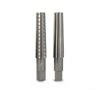 MT 12345 - Set di alesatori manuali per bussole coniche Morse con bordi di taglio fini e grossolani per una riparazione e una pulizia accurata dei fori sui mandrini della macchina (set MT4)