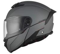 MT ATOM 2 SV SOLID A2 casco da moto grigio opaco XS